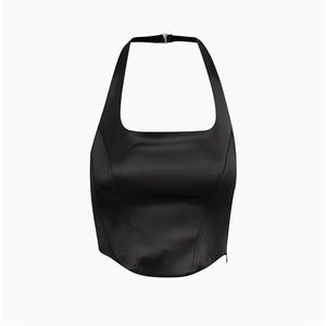 Aritzia Wilfred New Dusk Bustier Black XS New